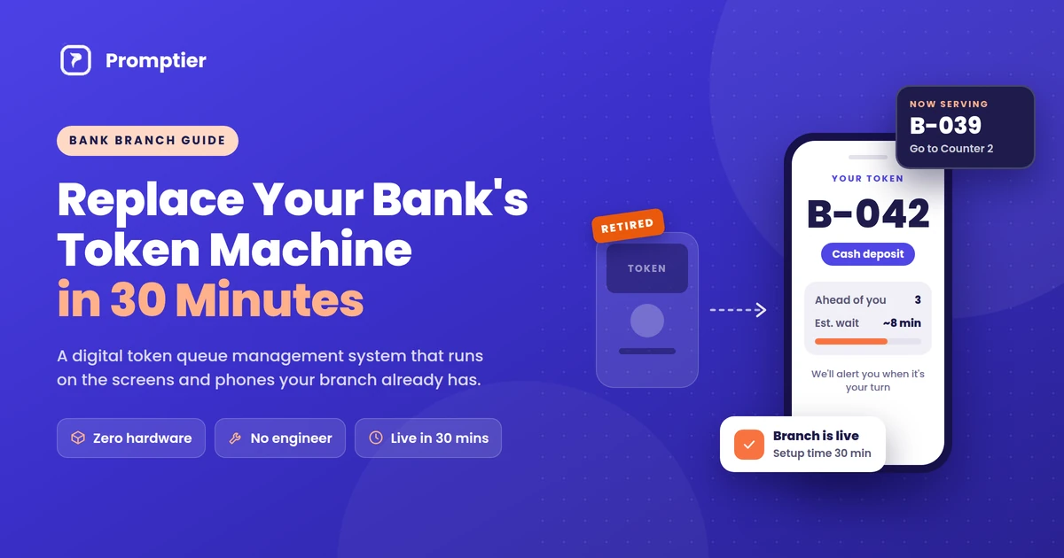 How to Replace Your Bank’s Token Machine with a Digital System